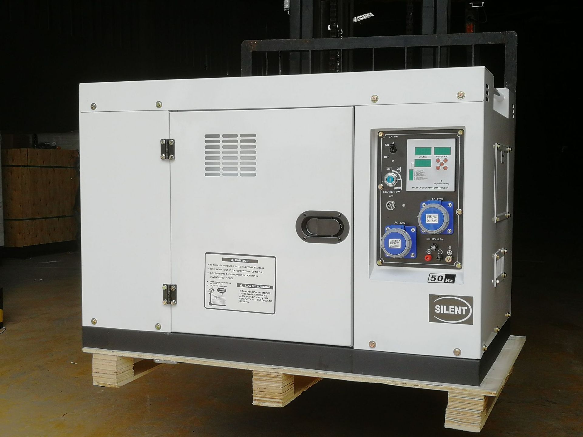 10kva小型柴油发电机组 8kw自启动静音单相家用应急备用发电机组