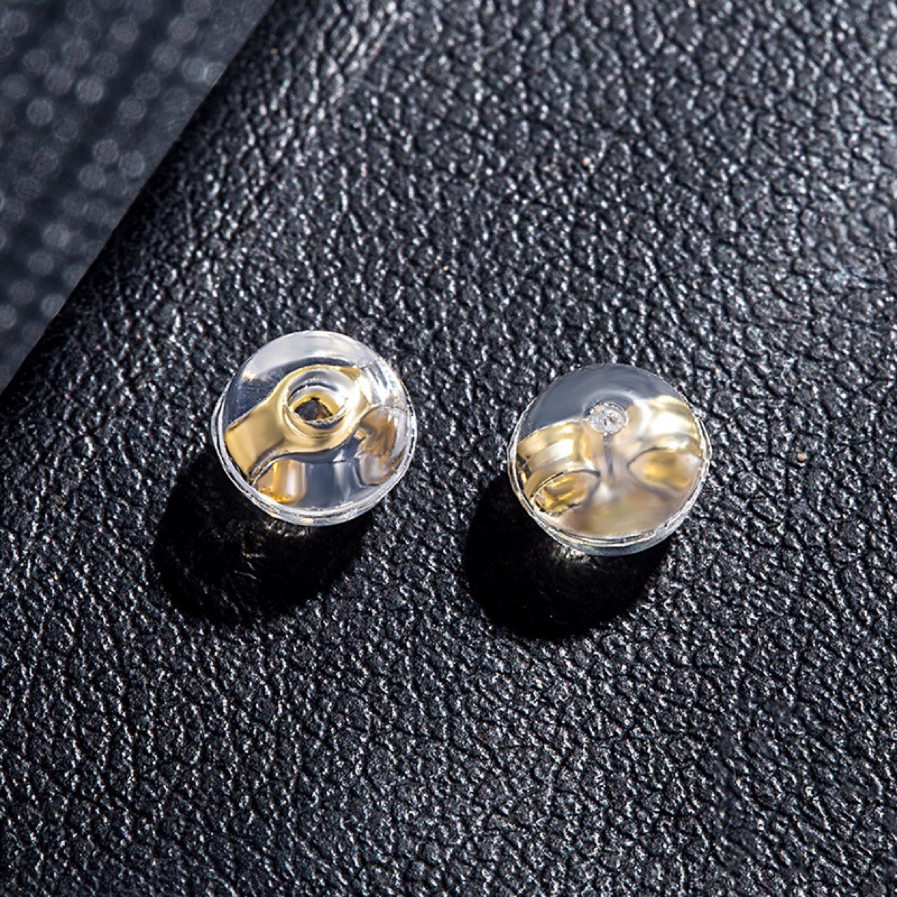 s925纯银耳堵耳扣防滑固定耳塞耳帽耳钉堵头后塞防掉耳堵