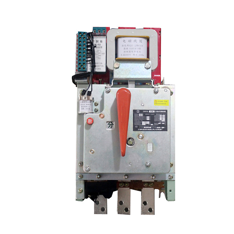 低压框架断路器dw15-630热电磁式电动合闸630a框架断路器