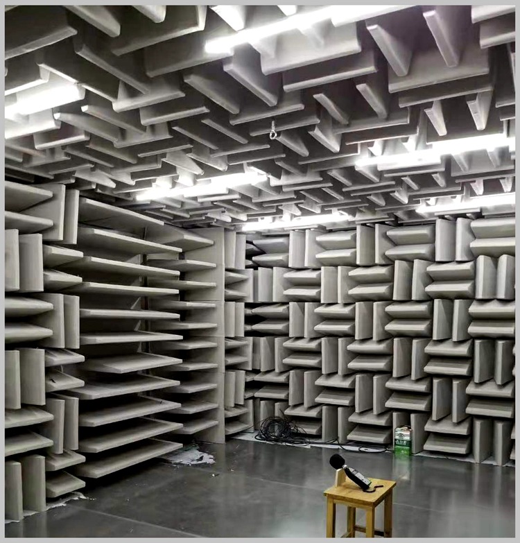 玻璃纤维吸声尖劈 消声室吸音尖劈 玻璃纤维吸音棉 阻燃布尖劈