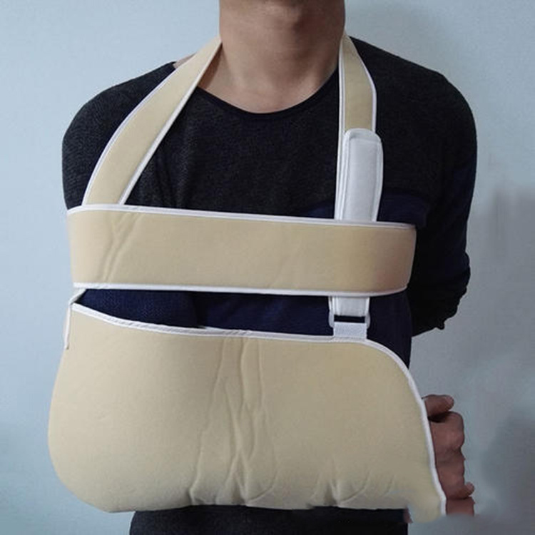 鹏佳固定式前臂吊带 可调骨折固定带 肩肘腕脱臼前臂吊带