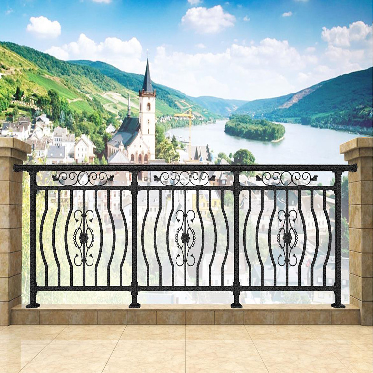 新式围墙栏杆新式锌钢护栏仿铜仿古护栏加工新式护栏