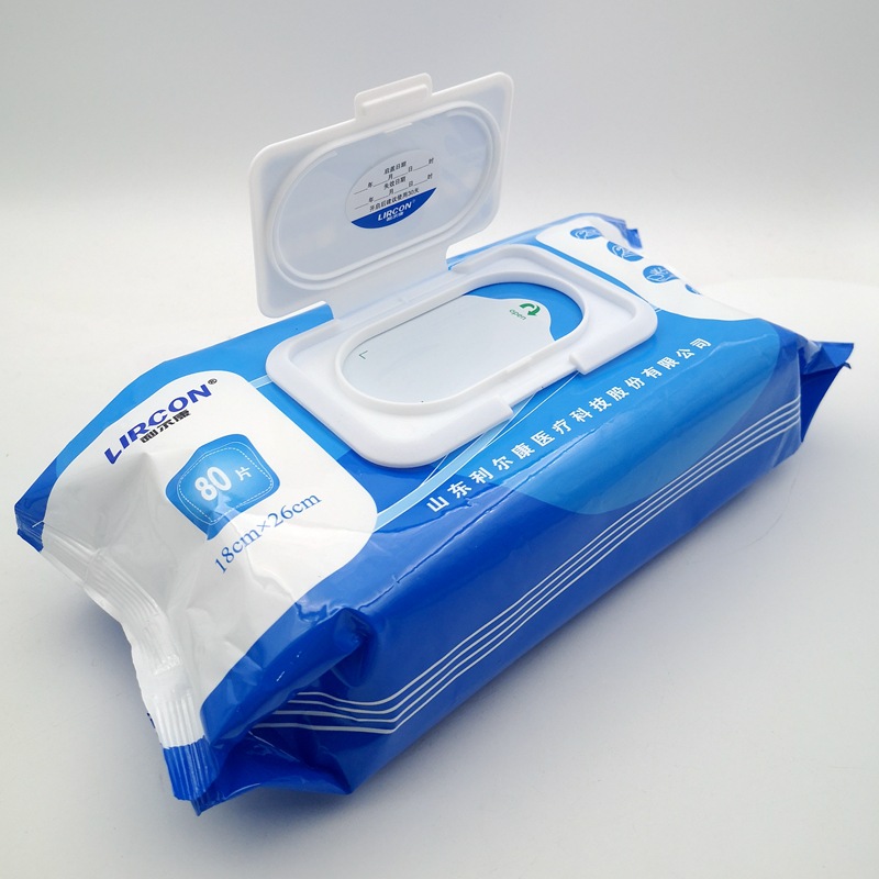 利尔康一次性消毒巾多酶清洁湿巾消毒清洁卫生湿巾