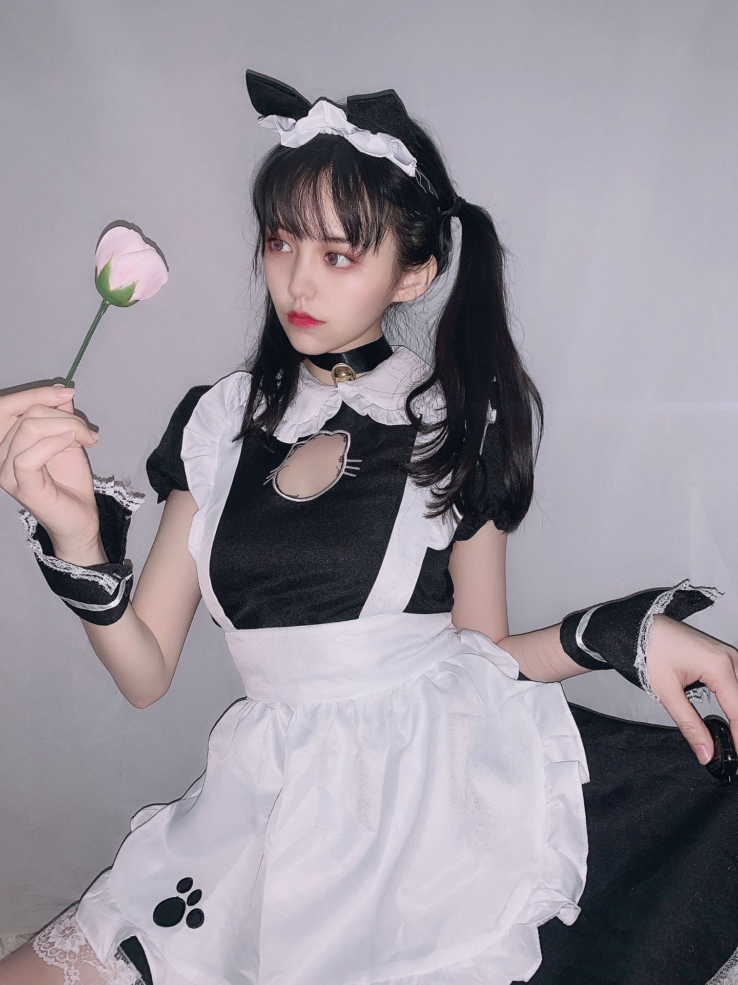 猫咪开胸女仆装 cosplay性感洛丽塔动漫 可爱情趣日系软妹女佣服