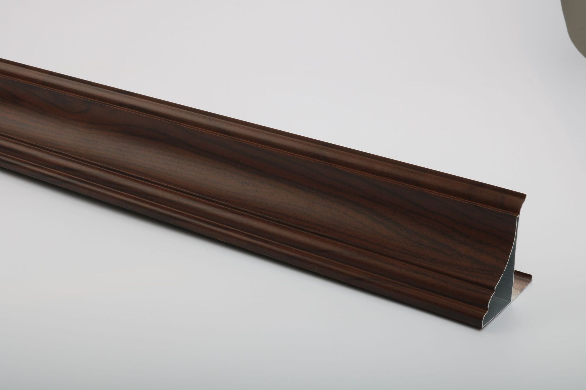 厂家直销集成吊顶铝扣板边角线二级铝梁吊顶大边角客厅双层木线