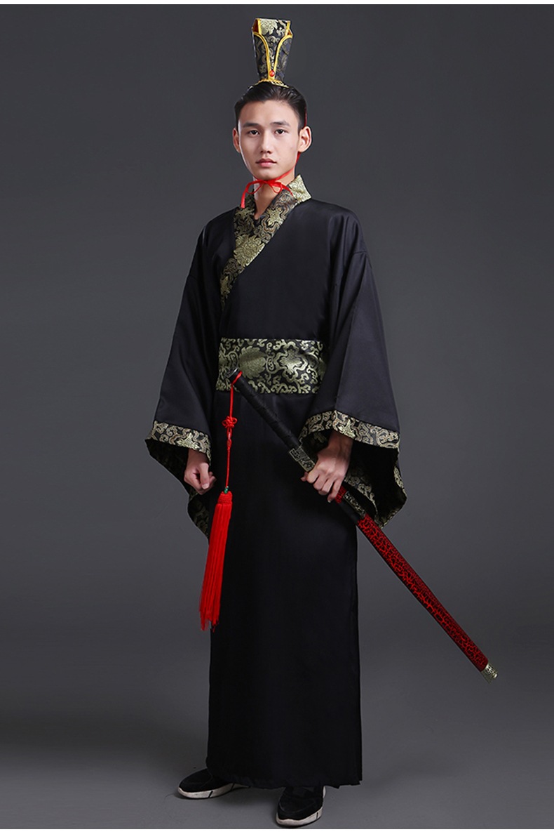 汉服古装服装男女成人礼古代大臣官服国学服装书生侠客影视演出服