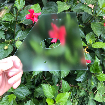 2020新品1mm防眩玻璃ag钢化玻璃减反射玻璃蚀刻ag玻璃 不退色