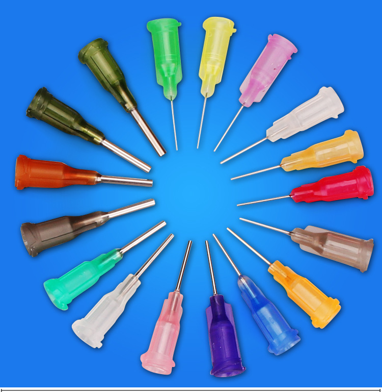 5英寸螺口塑钢点胶针头不锈钢针咀点胶针筒用长30mm点胶机针头