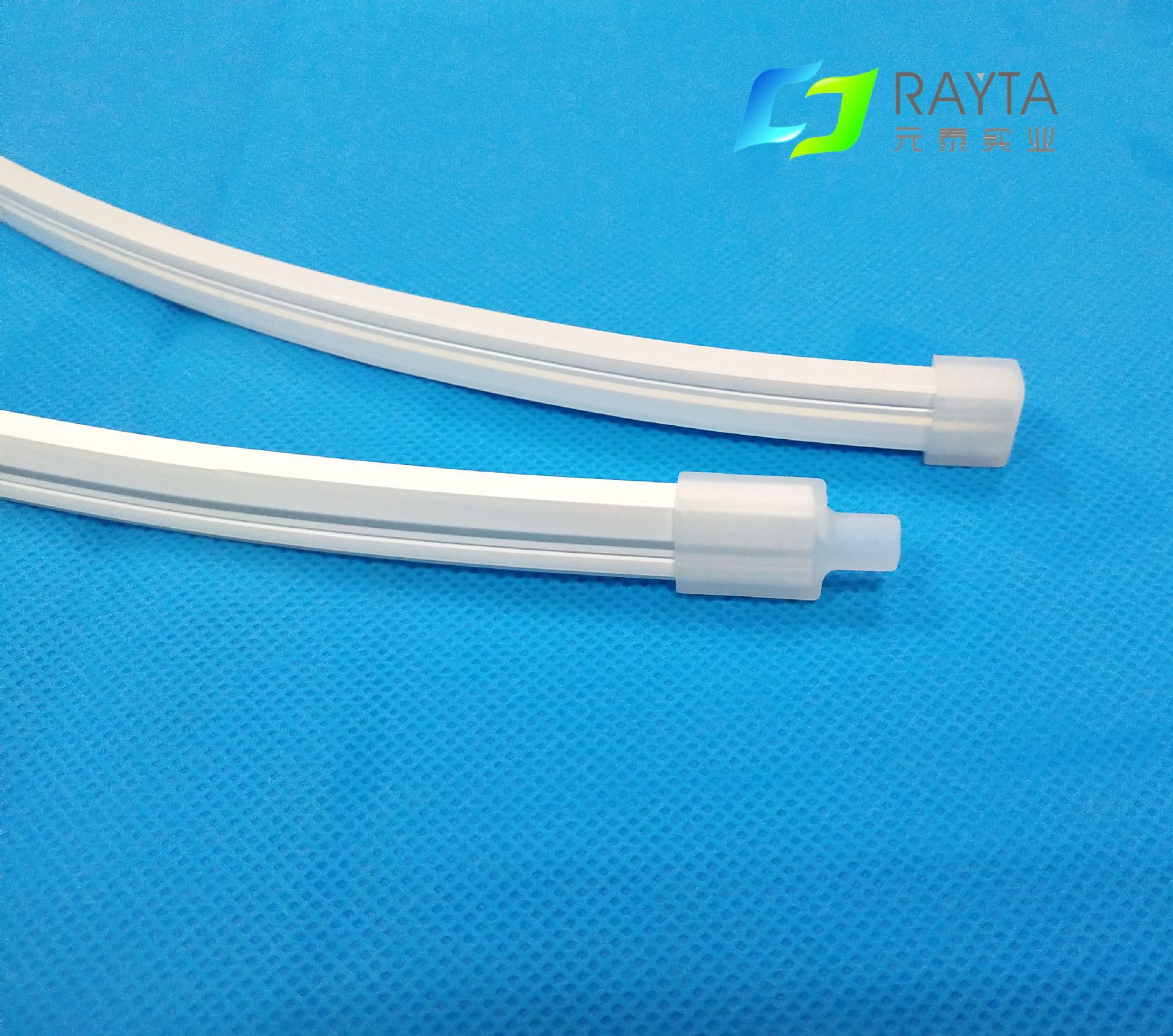 厂家现货led灯套管6mm灯带防水硅胶套管410双色霓虹管可定制