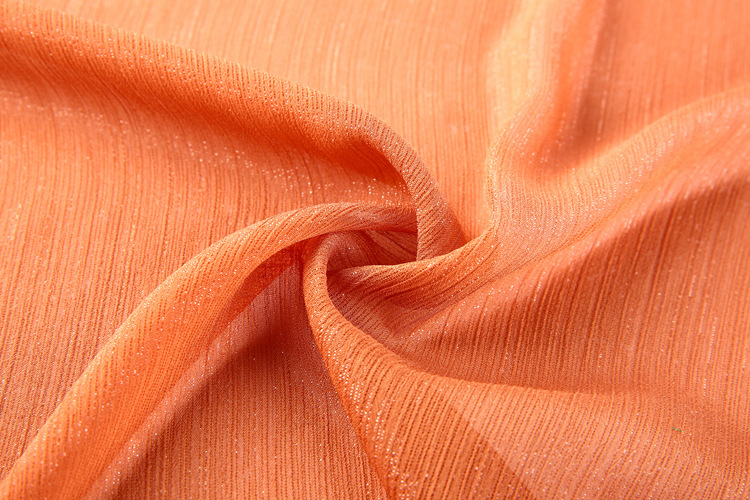 亮丝绉雪纺 汉服闪光丝雪纺布料 女装衬衫连衣裙服装面料厂家直销