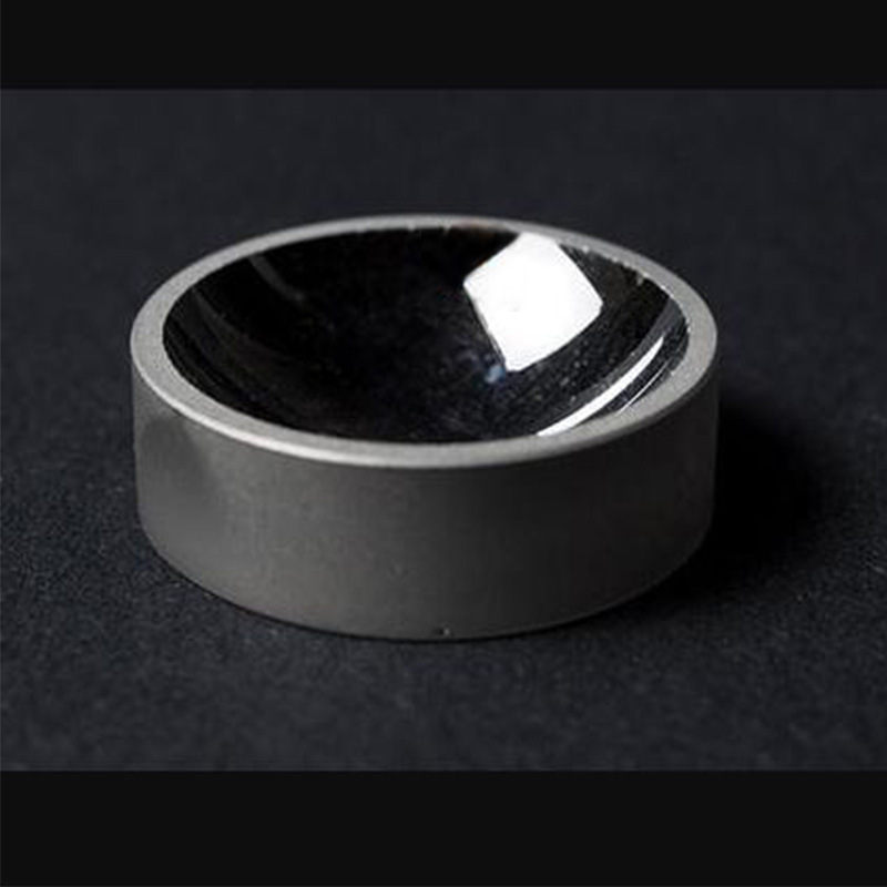 k9平凹球面保护铝反射镜方型尺寸25*25mm 凹面金属膜平凹高反镜片