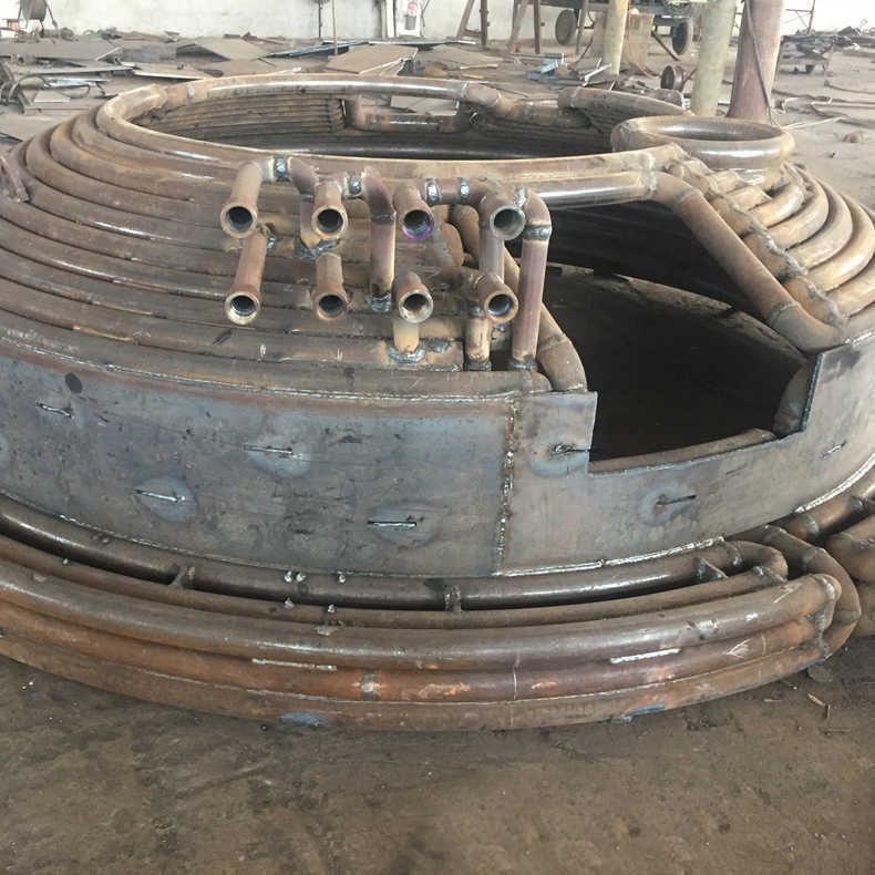 专业设计制作电弧炉水冷炉盖,钢包精炼炉水冷炉盖