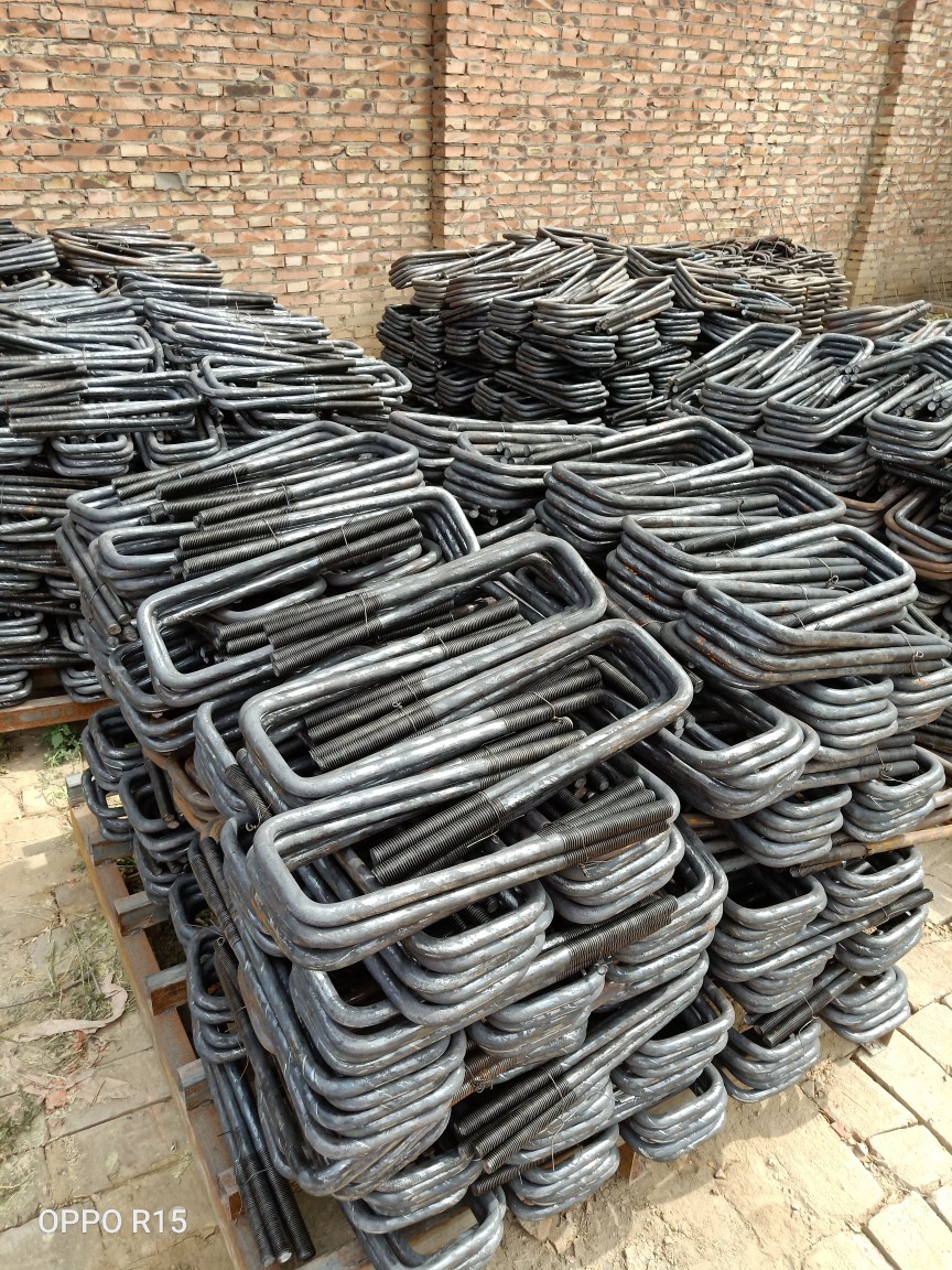 厂家生产 订做 u型螺栓 u型丝预埋件 建筑悬挑梁预埋件 碳钢q235