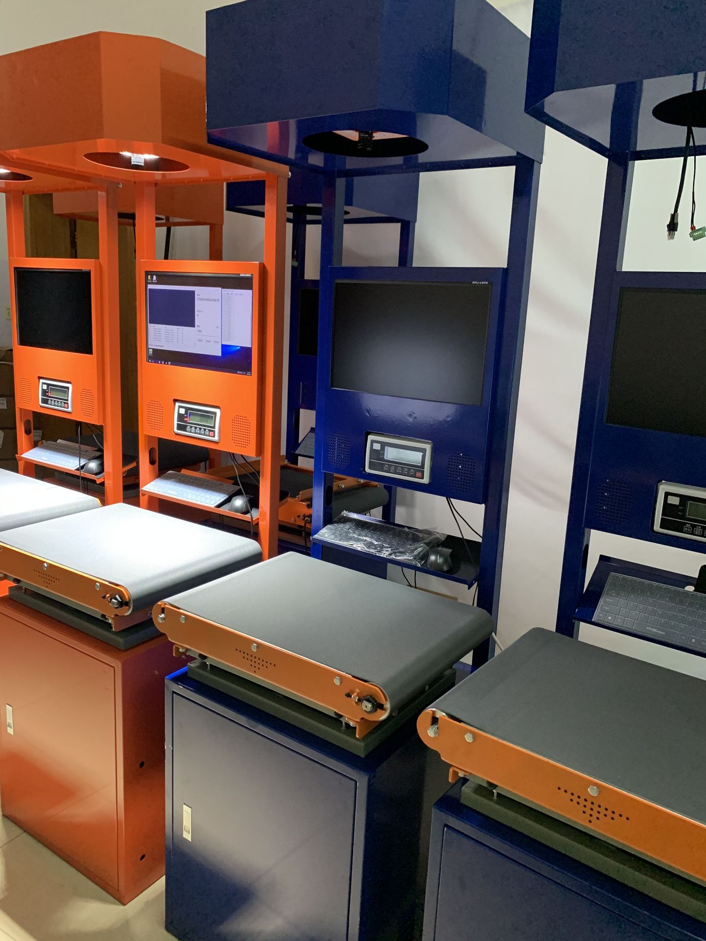 视觉称重扫描一体机 电商erp快递包裹出库用自动称重扫码一体机