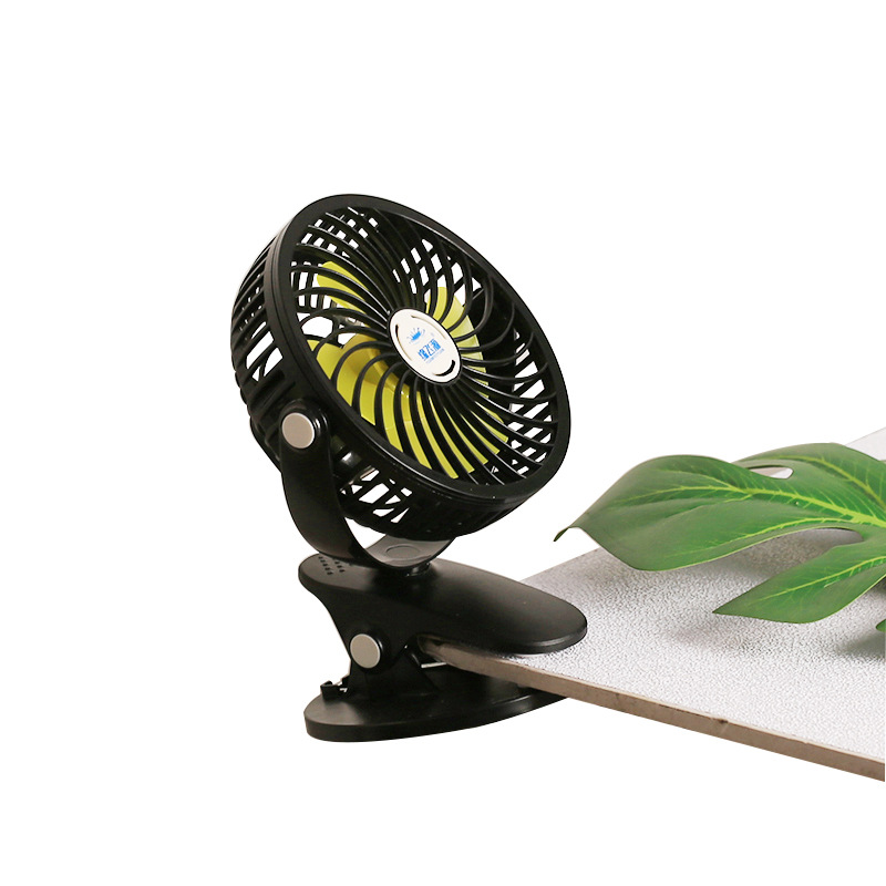 厂家供应外带轻松夹子小风扇 usb电池两用风扇 车载夹子风扇