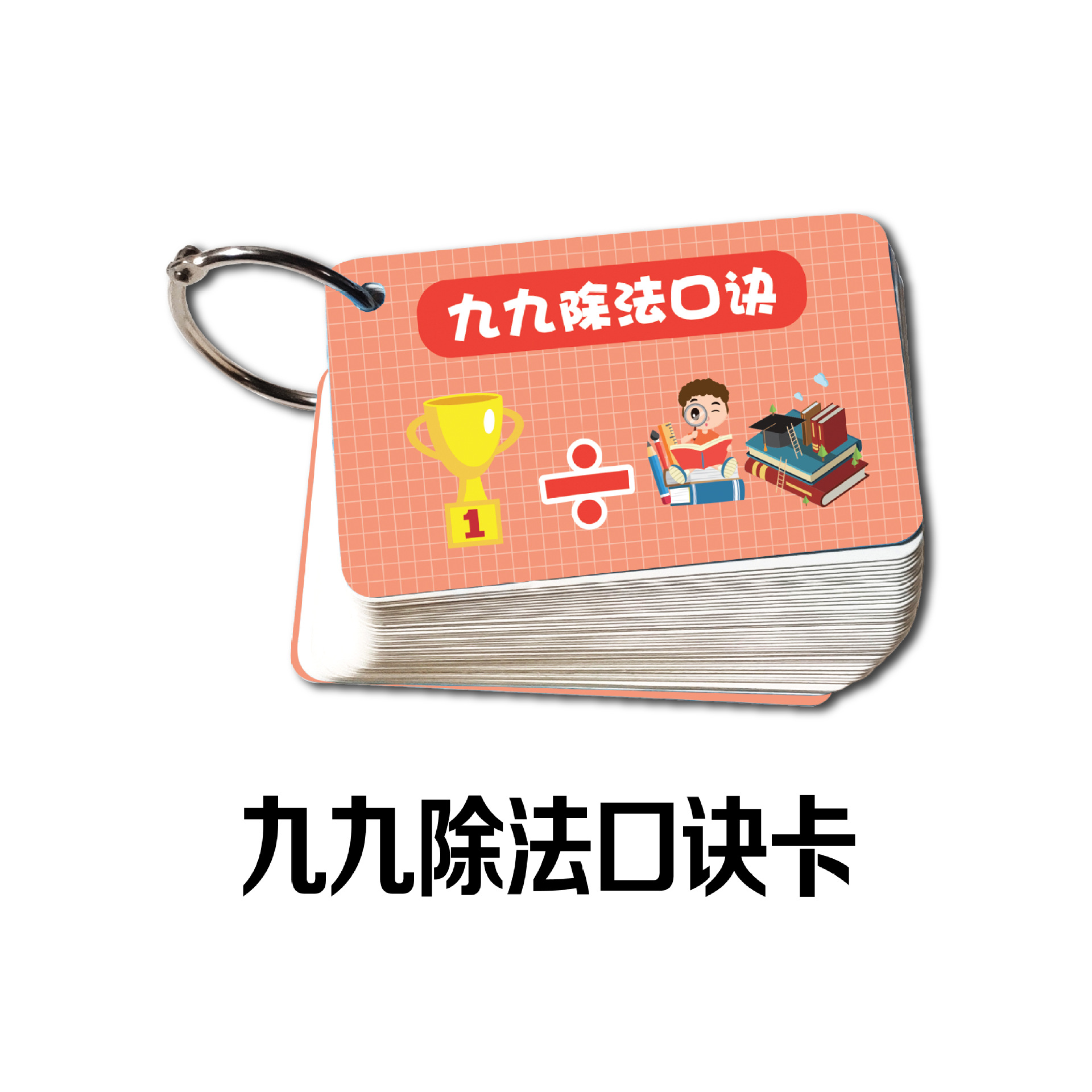 乘法口诀表小九九小学生九九乘法除法加法减法口诀表数学学习卡片
