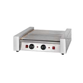 烤肠机商用烤香肠热狗机器不锈钢全自动烤火腿肠机家用台式