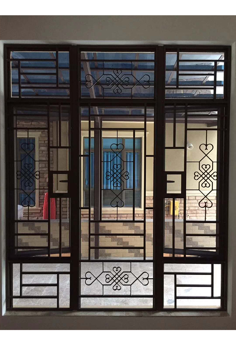 定制一体铝窗花隔断镂空铝板平开窗玄关雕花铝板装饰铝合金窗花