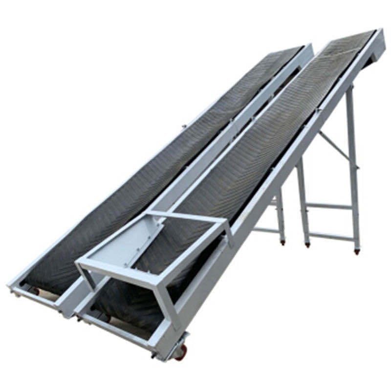 小型4米皮带输送机 多用途皮带输送机 移动升降装车机