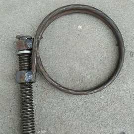 散装水泥罐车配件 打灰卡 钢丝绳打灰卡 卸灰卡 卸灰管卡子