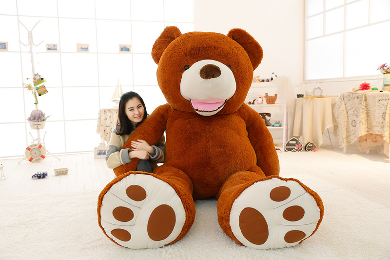 美国大熊公仔毛绒玩具巨型泰迪熊玩布娃娃公仔抱抱熊猫女生日礼物