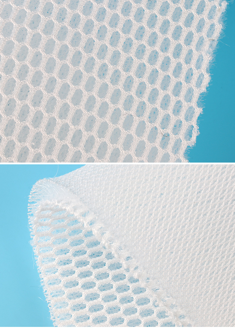 床垫外罩用绗缝料15cm厚度针织涤纶网眼布透气的三明治网布