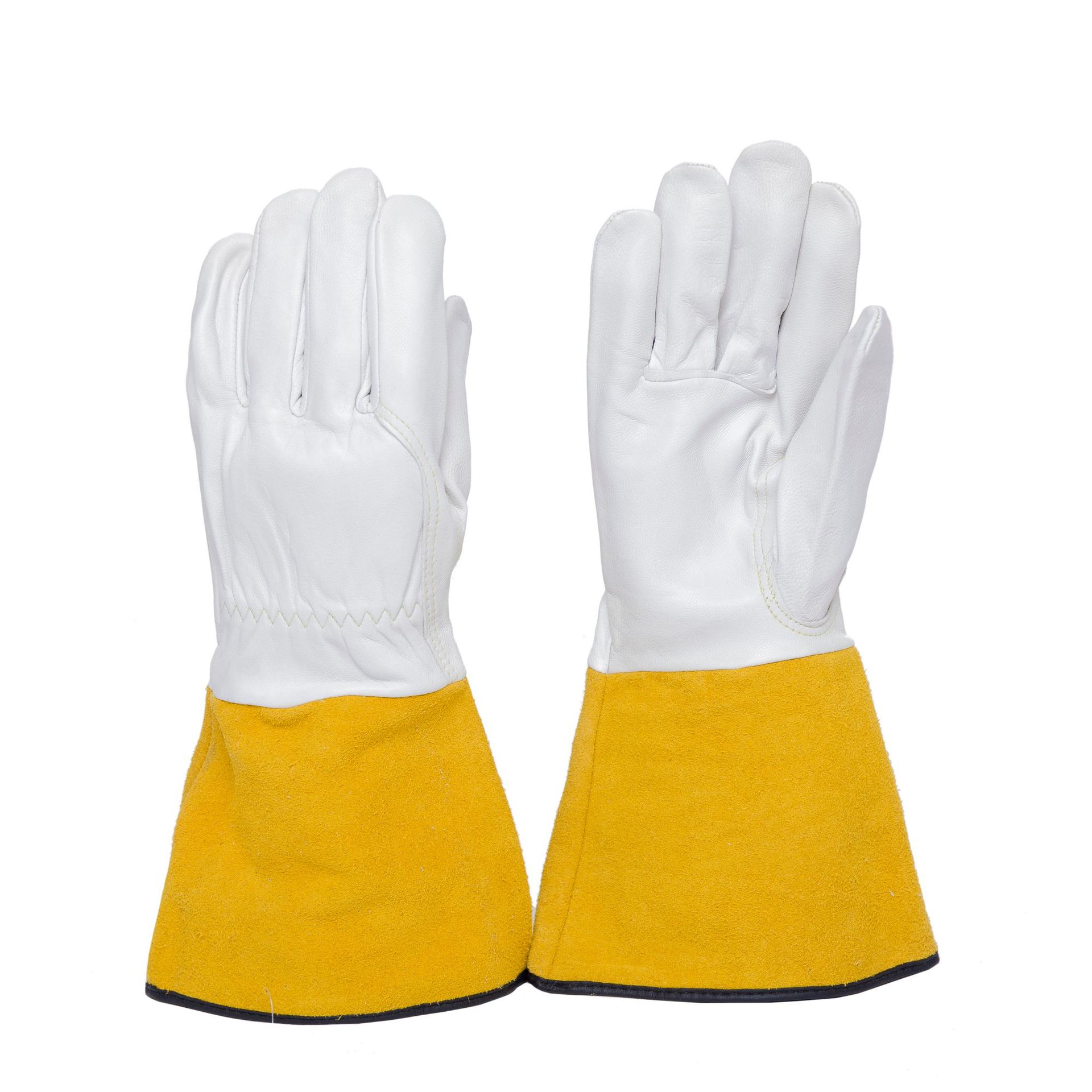 劳保 全皮手套 焊工手套 手袖加厚款 有里衬 支持订制