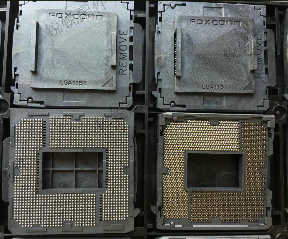 原装富士康lga1151座子1151针cpu插槽插座bga大锡球