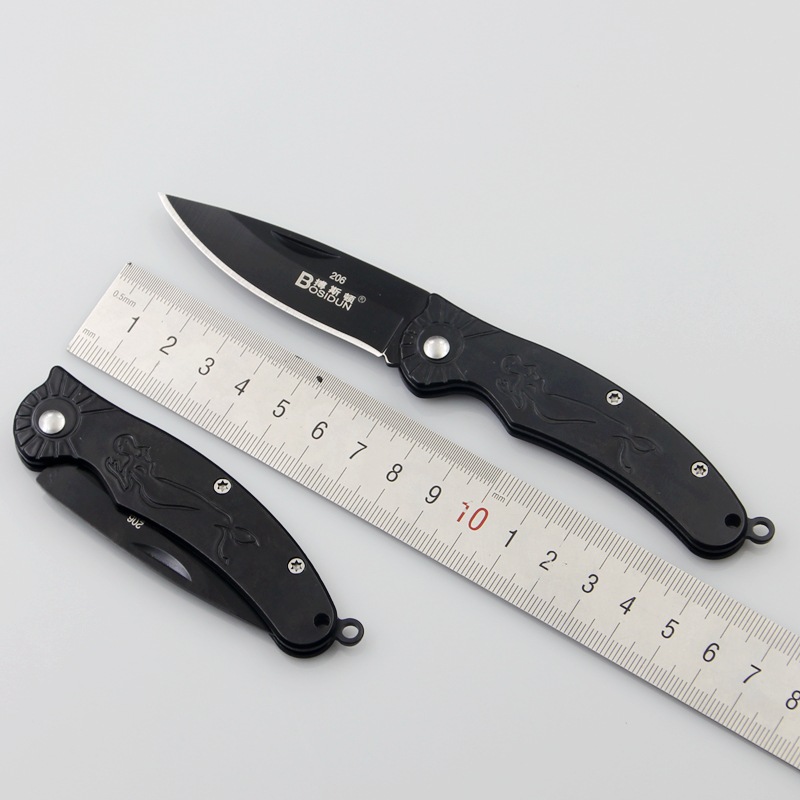 批发 博斯顿钥匙刀水果刀 便携迷你折刀 随身折叠刀 礼品小刀