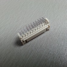 间距2.0mm 双排弯插针座 22PIN弯针接线座 PHD米黄色条形连接器