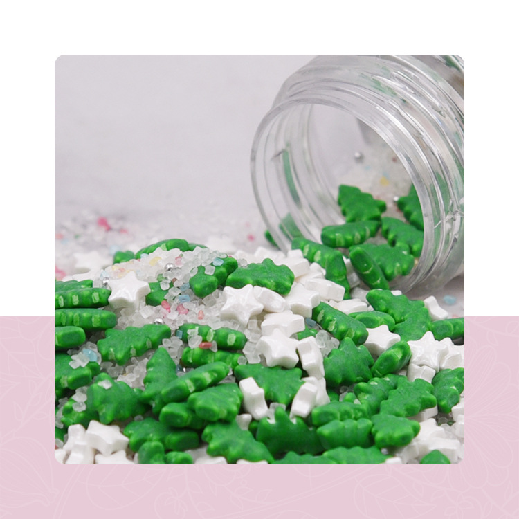 3l蛋糕装饰糖混搭 圣诞节ins风家庭烘焙diy创意摆件圆珠糖硬糖