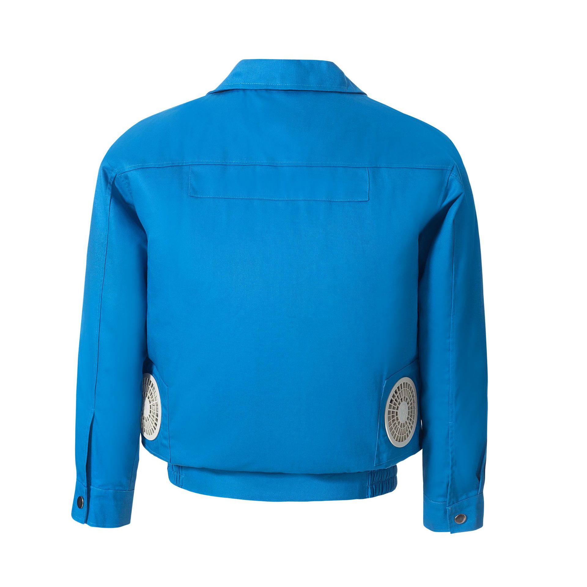 电焊工专用阻燃防烫工作服夏季降温神器空调衣带风扇户外高温防暑