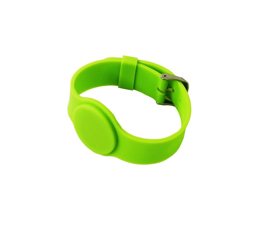 高频rfid手腕带定制 防水耐高温水上乐园会员识别软胶pvc消费手环