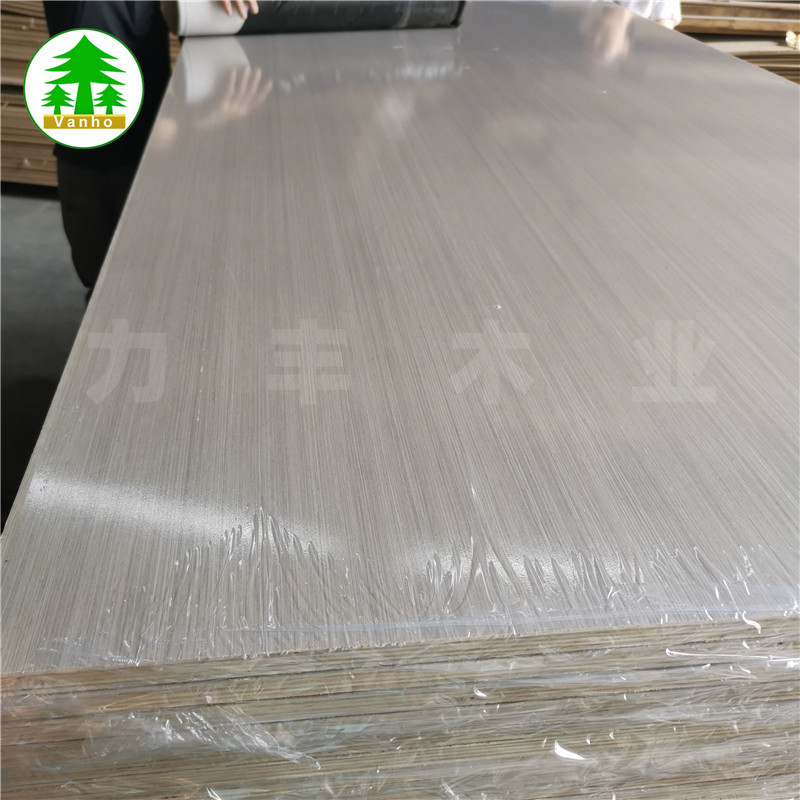 定制科技木皮直纹银梨细直纹家具贴面板 多层实木kd银梨饰面板