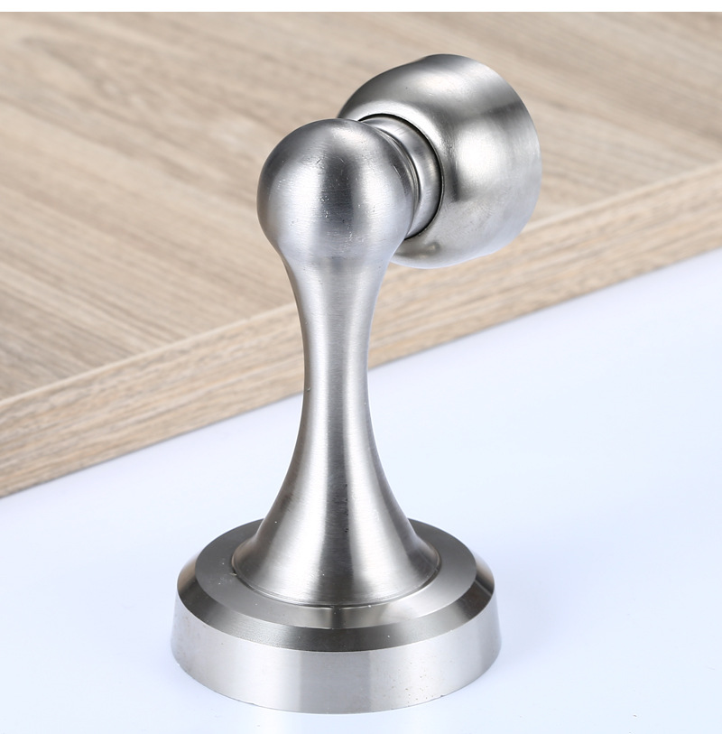 厂家直销不锈钢门碰门顶五金门窗门吸加厚底座防撞静音卧室墙吸