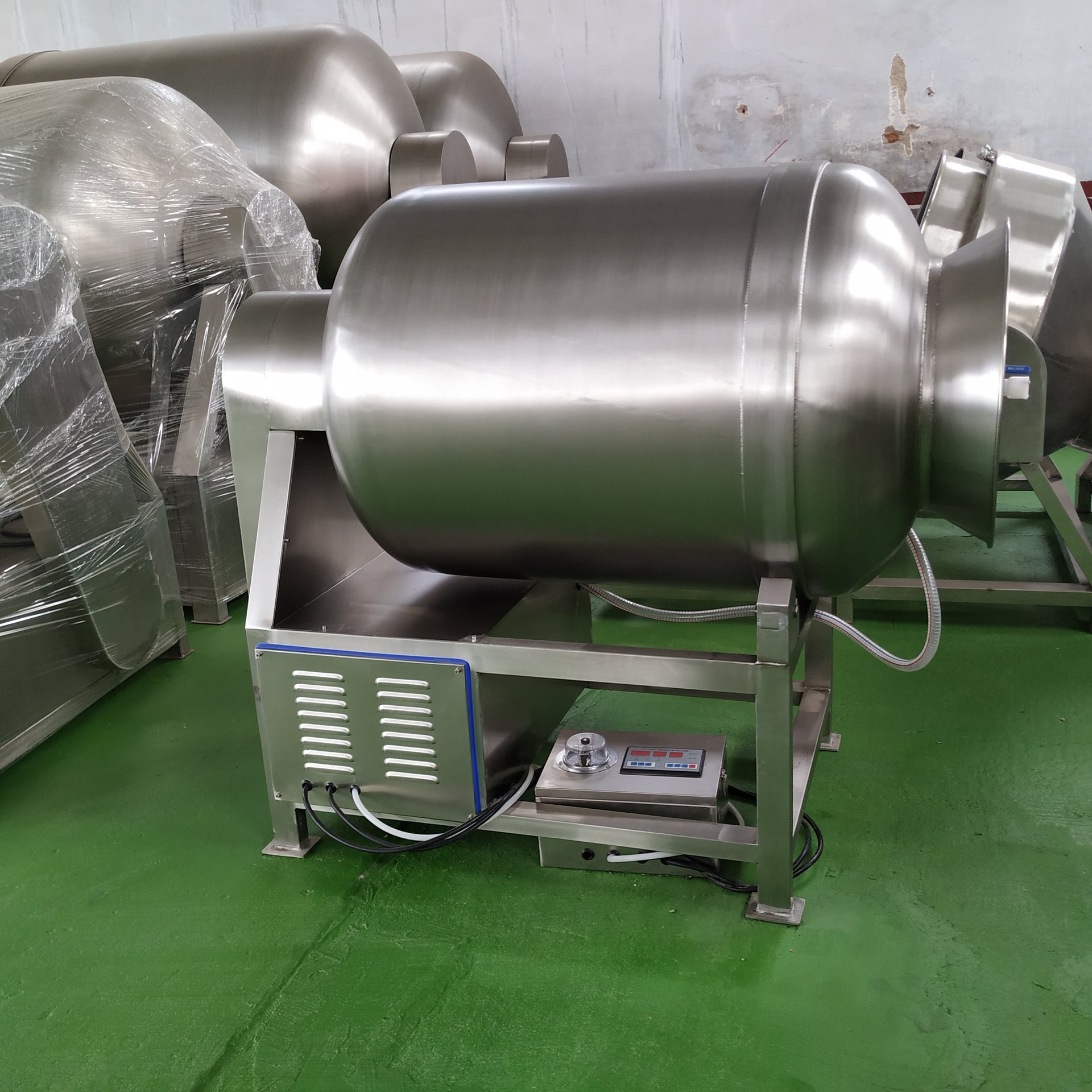 全自动肉制品真空滚揉机 培根肉真空滚揉腌制机 真空腌制入味机