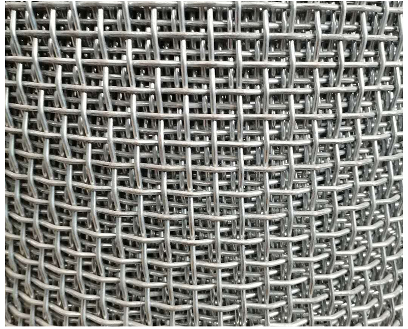 热镀锌钢丝网轧花网片工业用金属编织方孔筛网养殖网钢丝防护网