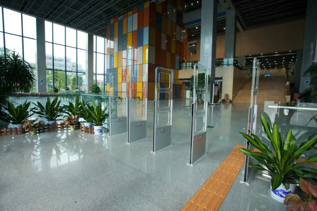 rfid图书馆防盗门 红外声光报警 档案室通道 iso15693-阿里巴巴