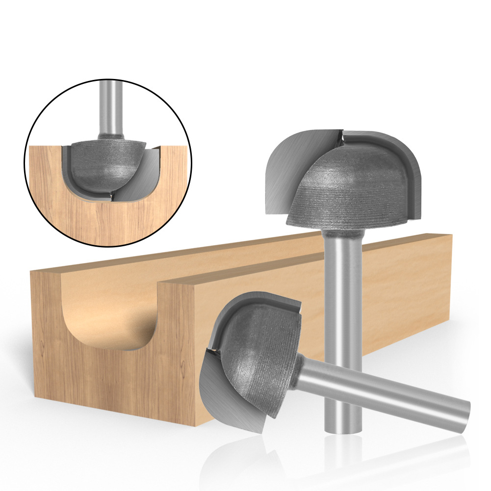 6柄双弧圆底刀开槽刀槽口刀木工刮底刀挖碗刀圆底刀倒角刀