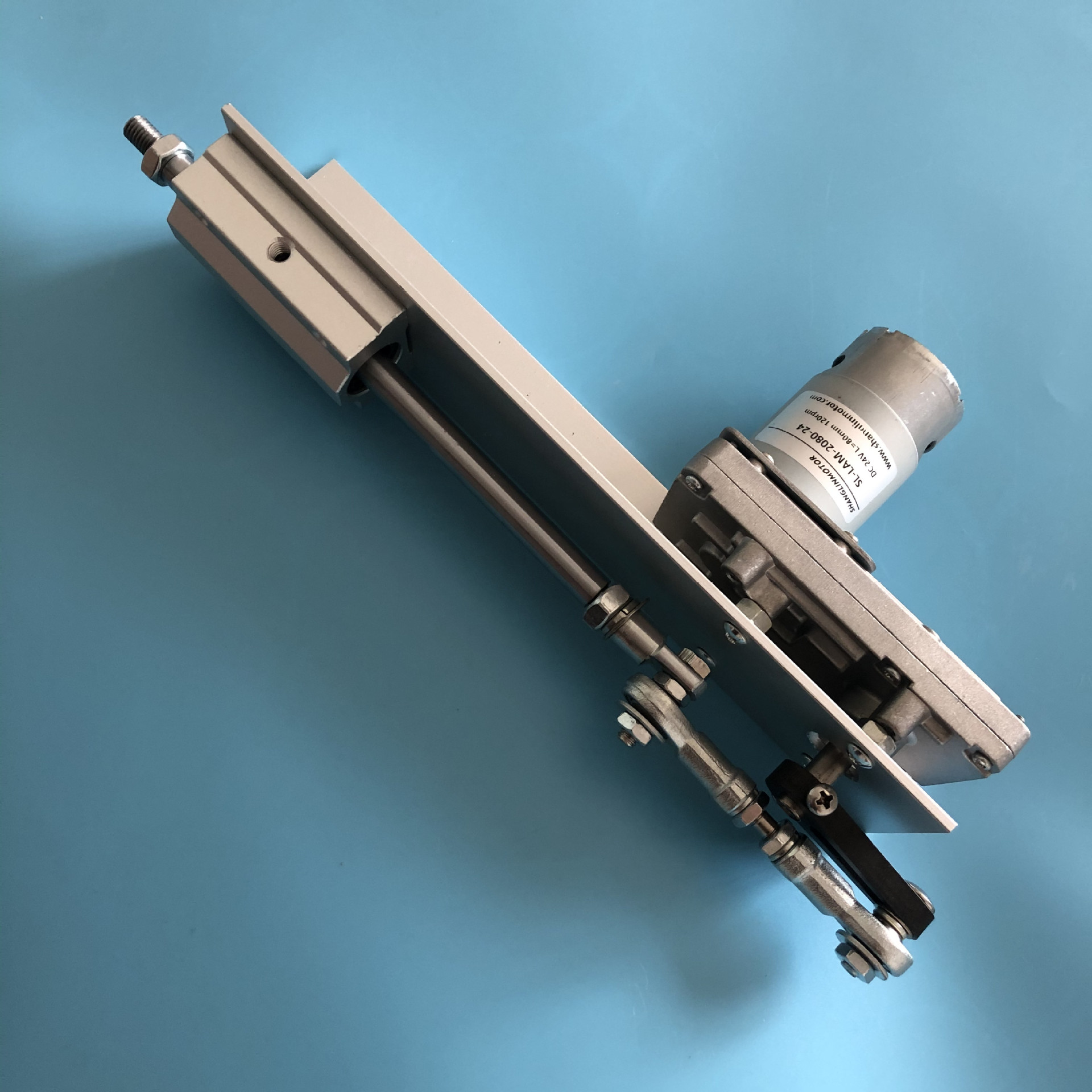 直线往复电机 直线伸缩运动机构 炮机往复 连杆 自动推拉 手工diy