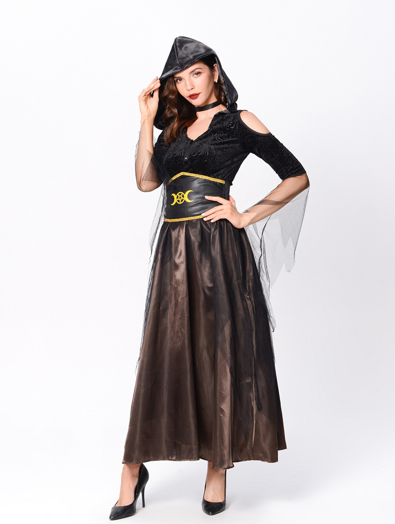 万圣节 埃及女王舞台女巫古堡巫婆 舞台电影摄影演出服饰