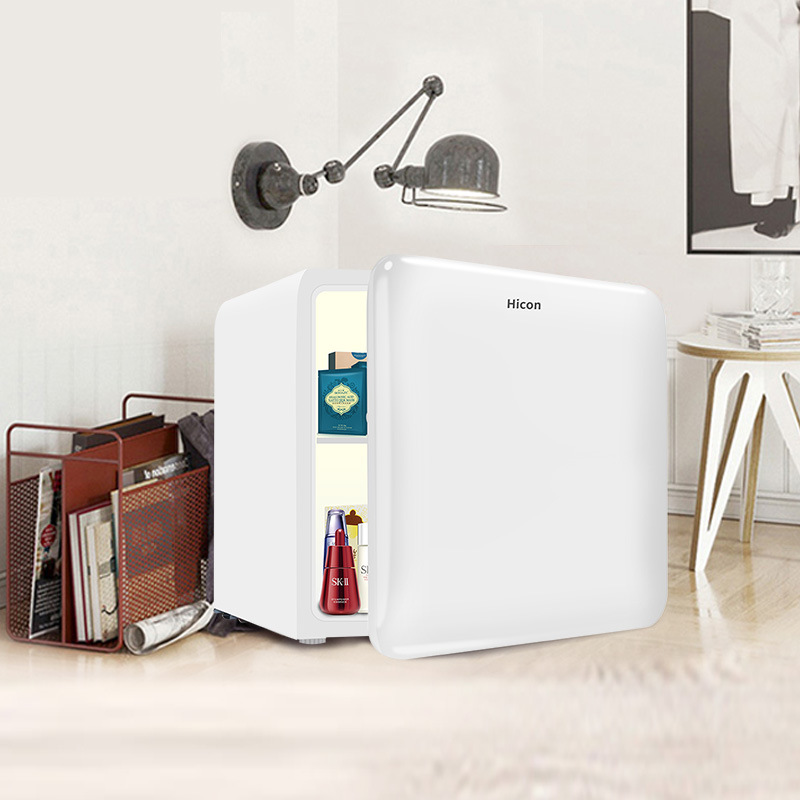 hicon/惠康 bc-50冰箱家用单门小型冰箱迷你复古带把手化妆品冰箱