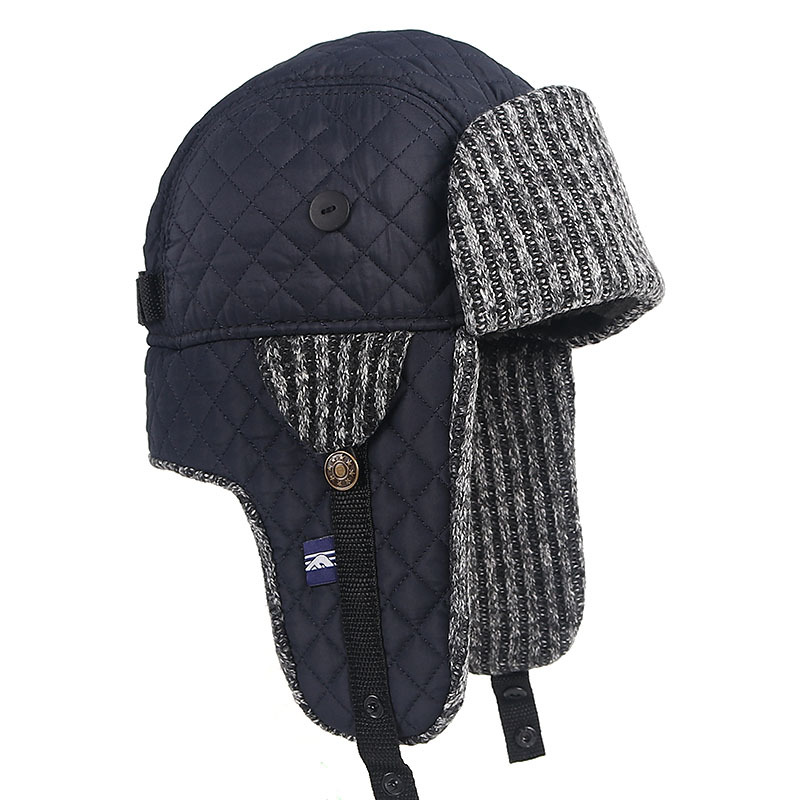 外贸速卖通 2020俄罗斯秋冬季新款雷锋帽男加绒保暖骑车护耳帽子