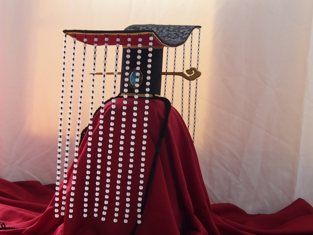 厂家制作冠帽汉服头饰古代王公礼冠九旒冕冠演出帽冠