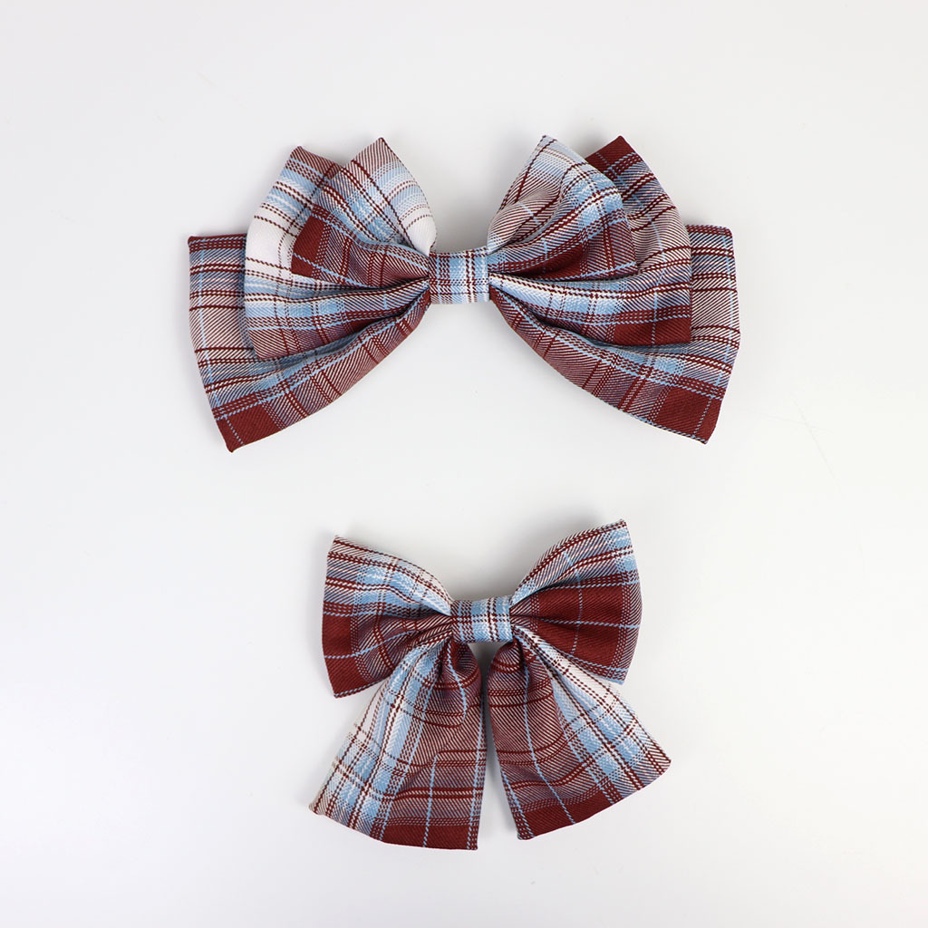 金鱼姬jk制服手作小物蝴蝶结发夹女学生发箍一字夹bm大肠发圈发饰