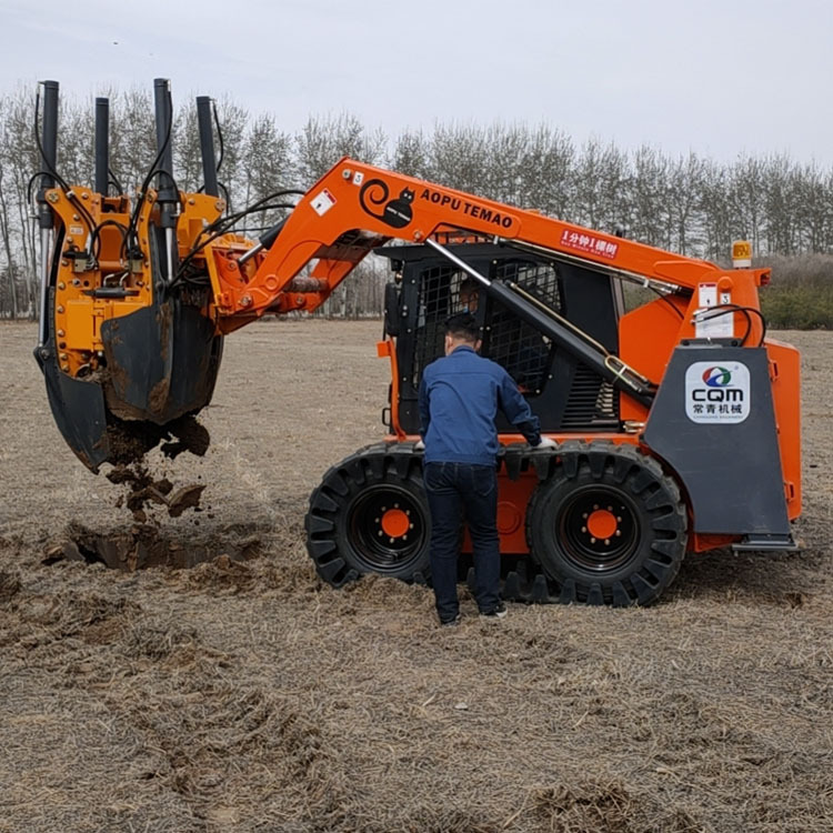 四瓣式挖树机源头厂家现货供液压全自动起树机 带土球移树挖坑机