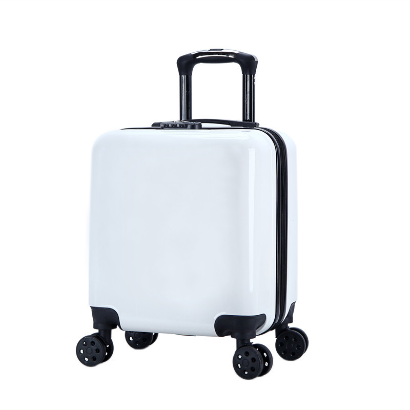 Free Printed Logo Customized Suitcase 18-Inch Children's Trolley Case Universal Wheel Boarding Bag Company School Gifts