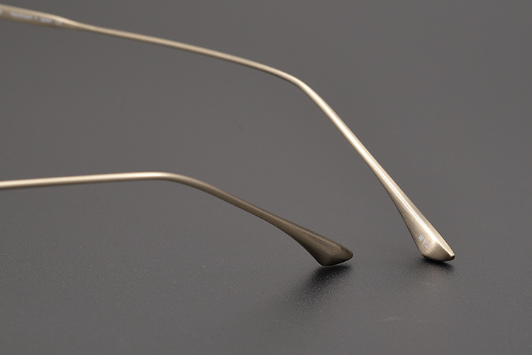 masunaga增永眼镜 日系港风纯钛超轻不规则近视眼镜框镜架gms-846