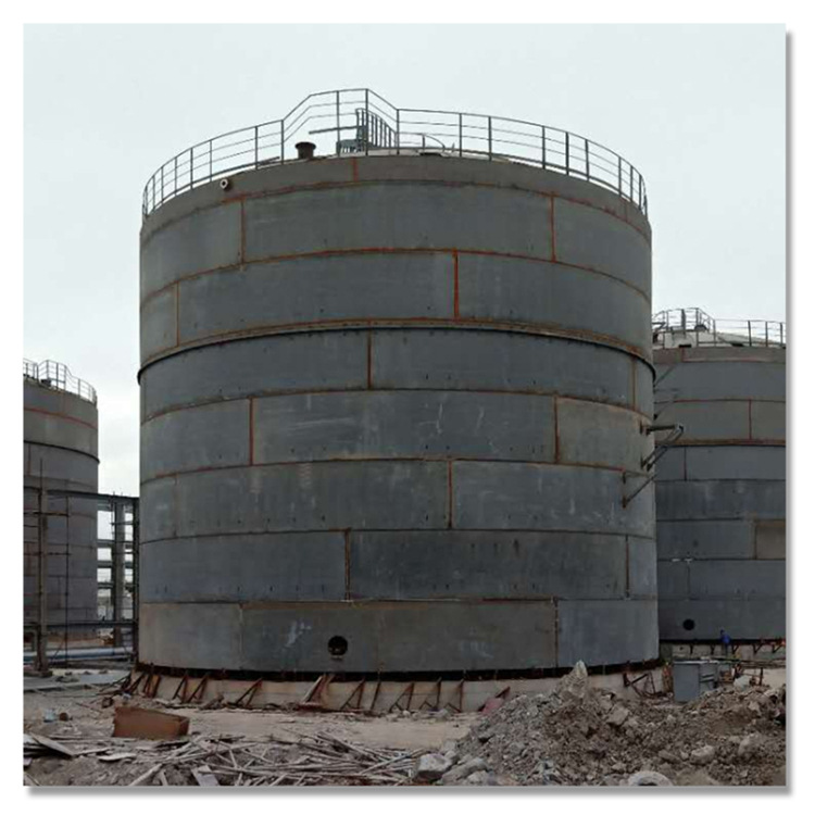 立式粮食库管道储运容器 碳钢拱顶储罐1000立方 化工原料储罐