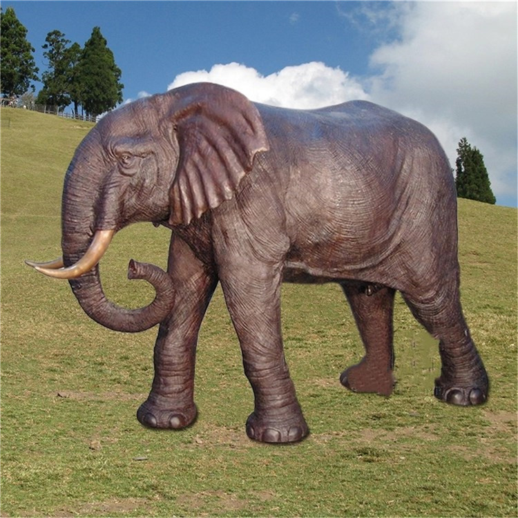 酒店门口大象雕塑 铸铜大象生产厂家 定制大象铜像价格 大象摆件